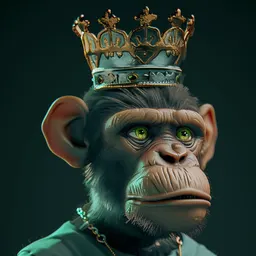 Ape Monkey Crown