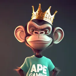 Ape Monkey Crown